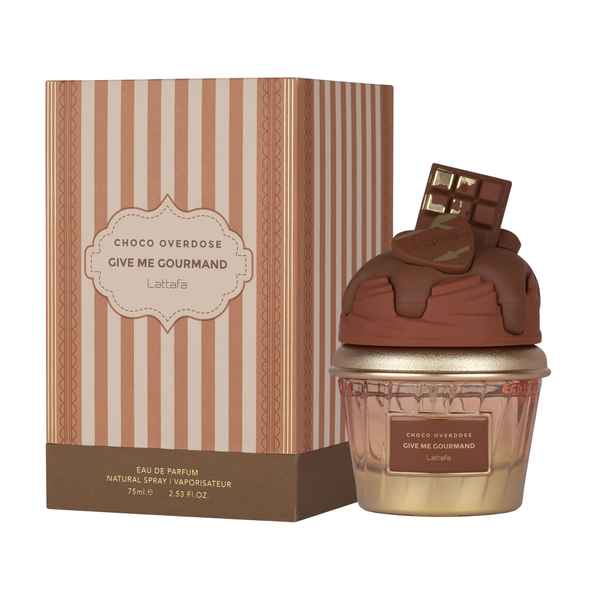Lattafa Give Me Gourmand Choco Overdose Eau de Parfum 75ml termékkép