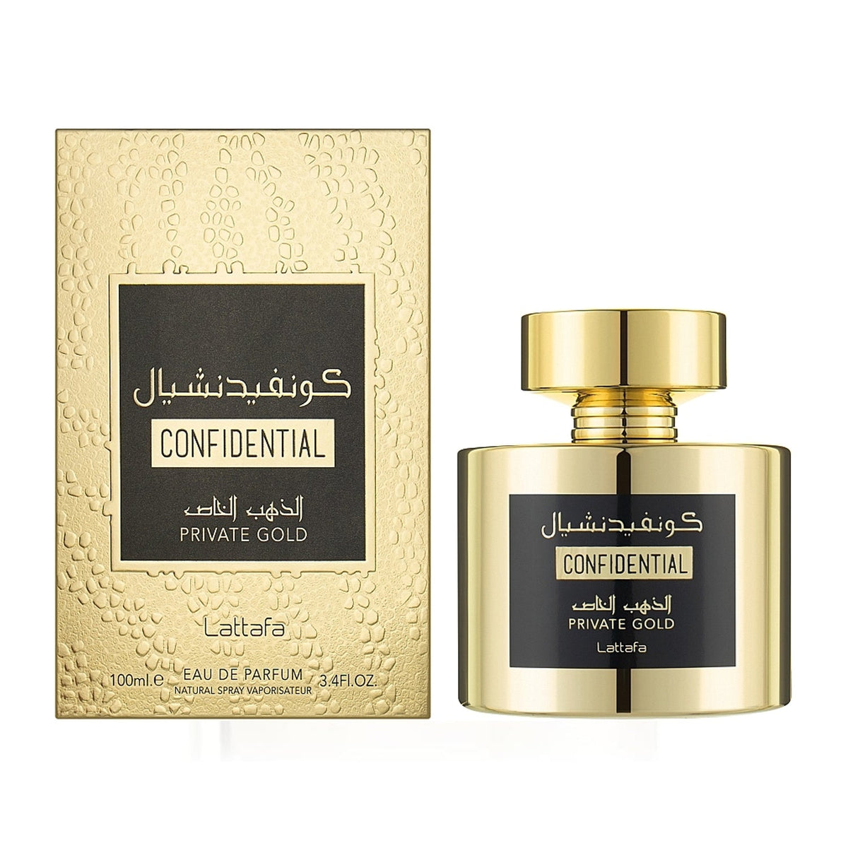 Lattafa Confidential Private Gold 100 ml – termékfotó
