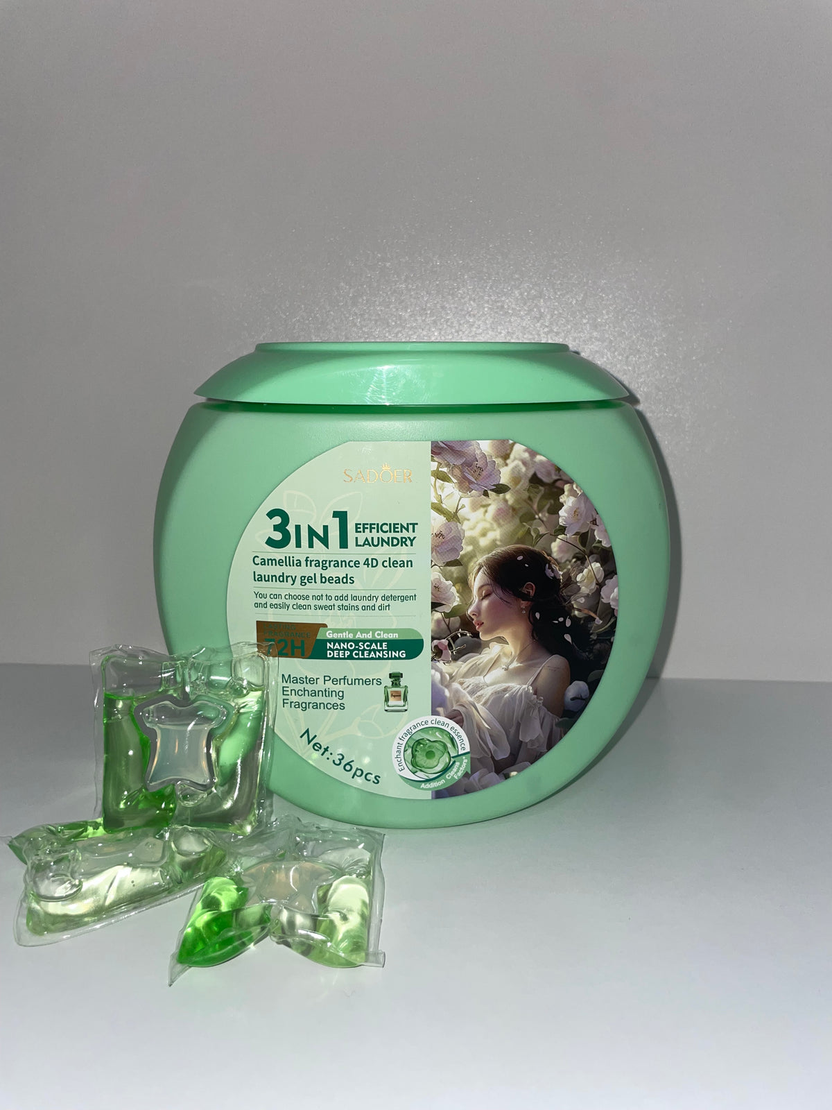 Sadoer 3IN1 Efficient Laundry – Camellia(Kamélia)