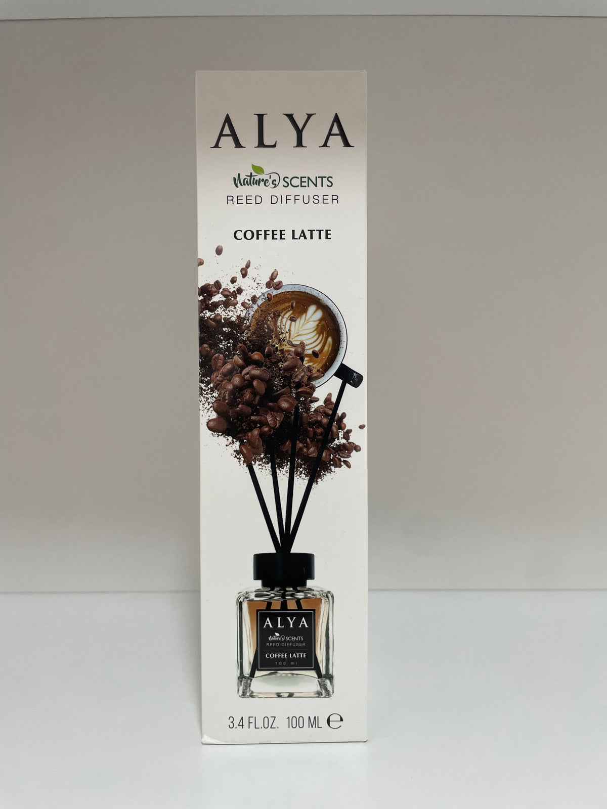ALYA Nature's Scents Pálcás Aroma Diffúzor – Coffee Latte (Latte Kávé)