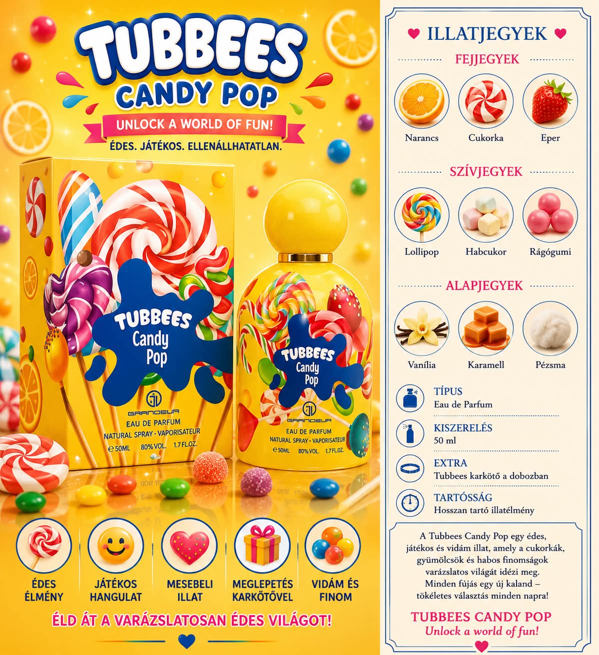Tubbees Candy Pop