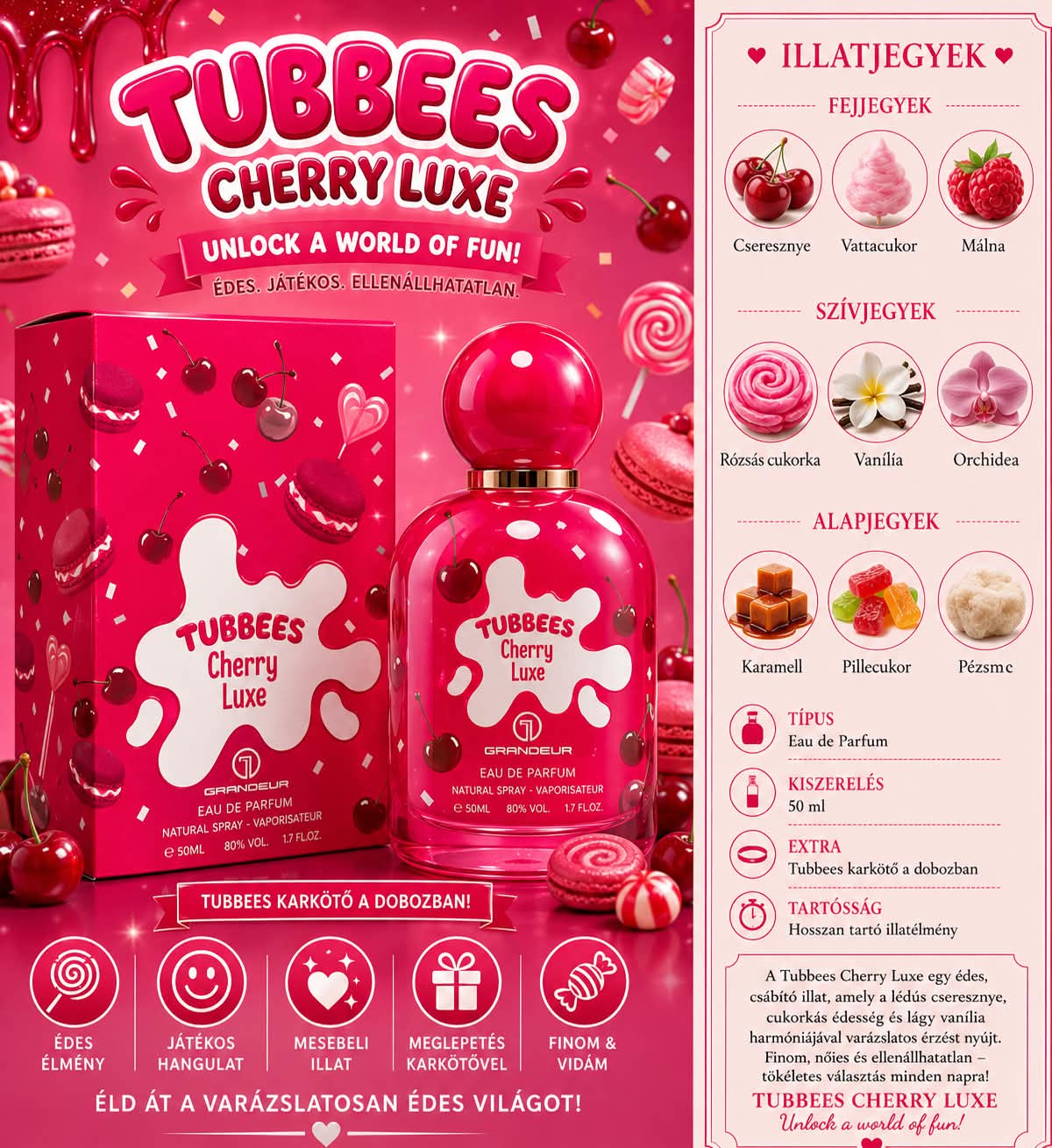 Tubbees Cherry Luxe