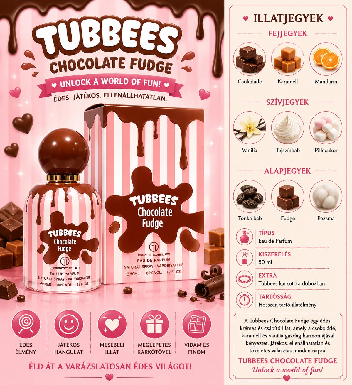 Tubbees Chocolate Fudge