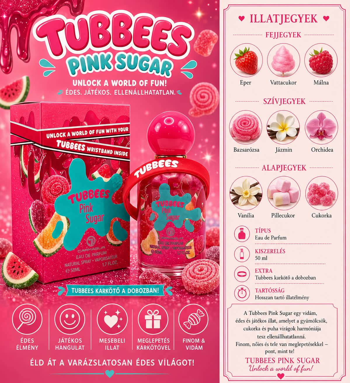 Tubbees Pink Sugar
