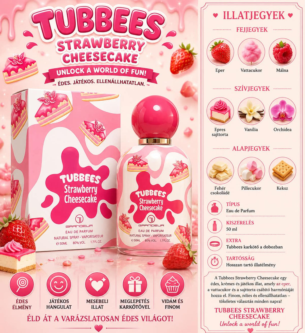Tubbees Strawberry Cheesecake
